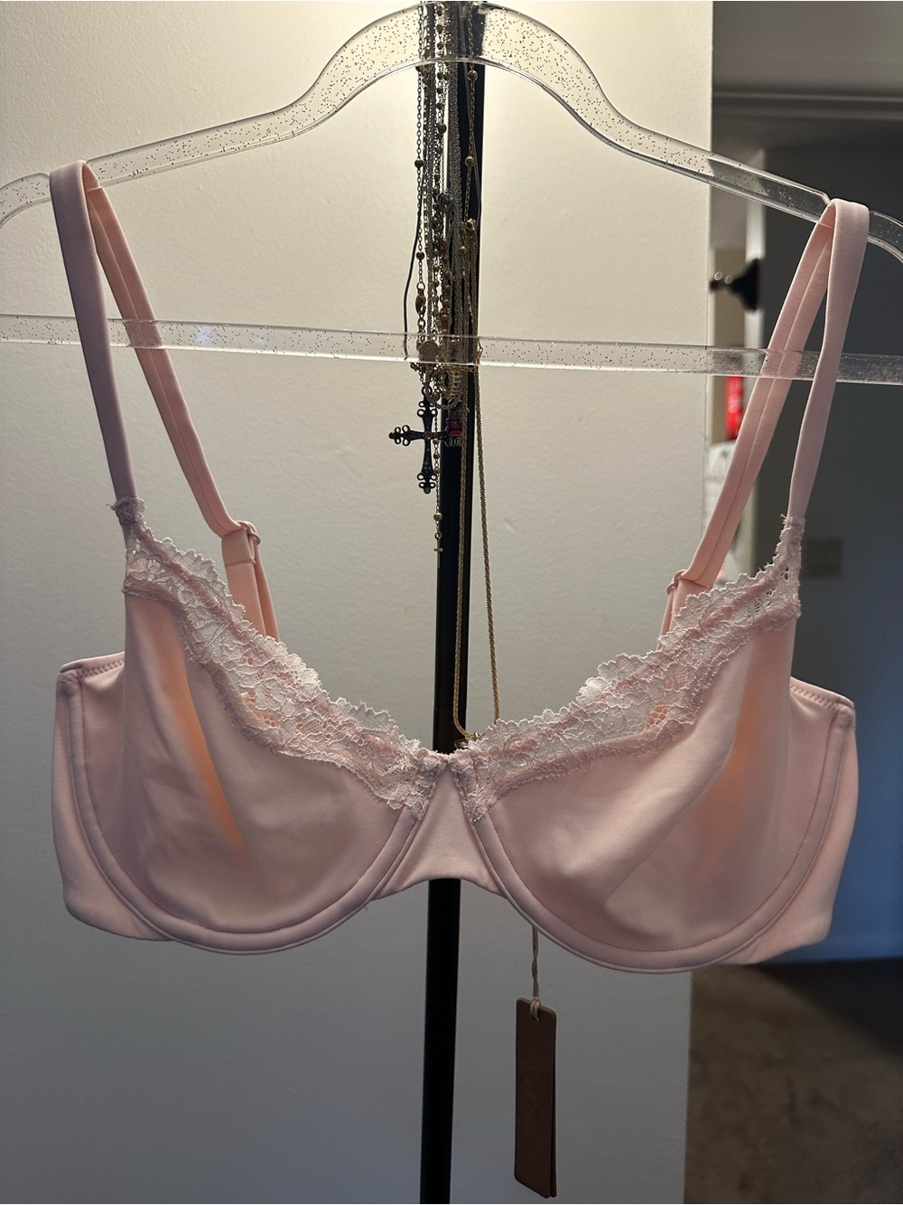 Skims Fits Everybody Lace Unlined Demi Bra